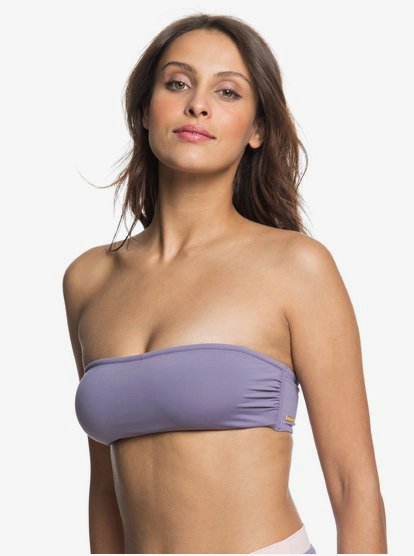 1 Swim In Love - Bandeau Bikini Top for Women Purple ERJX304181 Roxy