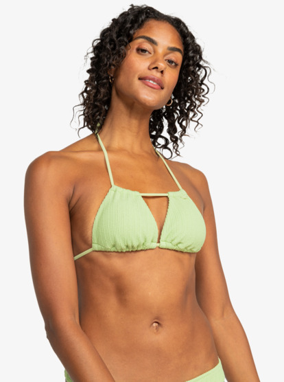 7 Aruba - Tri Bikini Top for Women Verde ERJX305291 Roxy