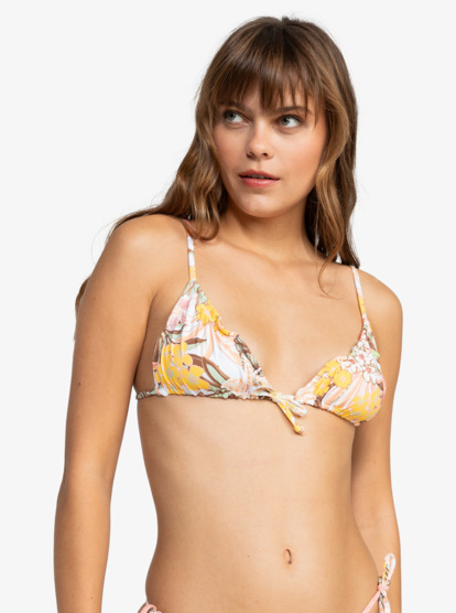 5 Playa Paradise - Reversible Bikini Top for Women Branco ERJX305298 Roxy