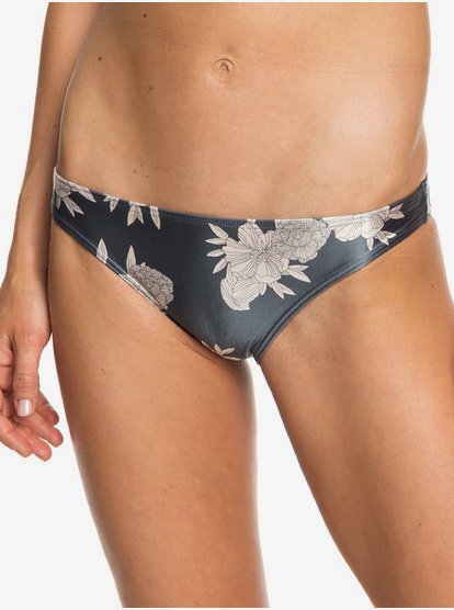 0 Romantic Senses - Moderate Bikini Bottoms for Women Preto ERJX403700 Roxy