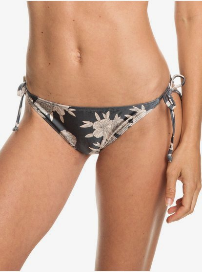 Romantic Senses Tie Side Bikinibroekje Voor Dames Black Roxy roxy kopen in de aanbieding