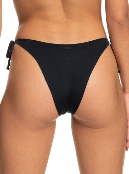 4 Womens Beach Classics Cheeky Bikini Bottoms Black ERJX404535 Roxy