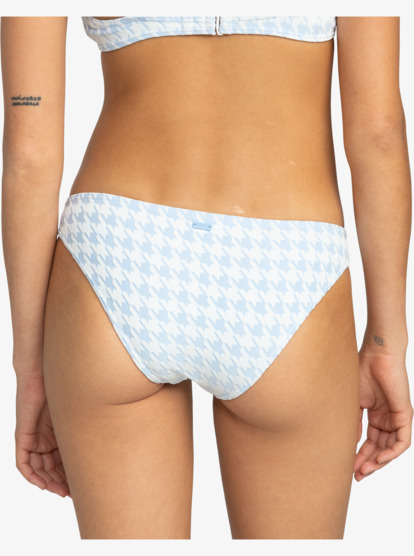 3 Check It - Bikinibroekje met Lage Taille voor Dames Blue ERJX404854 Roxy