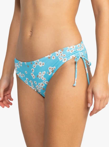 7 Printed Beach Classics - Tie Side Bikini Bottoms for Women Azul ERJX404857 Roxy