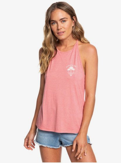 Sunset Valley Lace Strappy Top Voor Dames Pink Roxy roxy kopen in de aanbieding