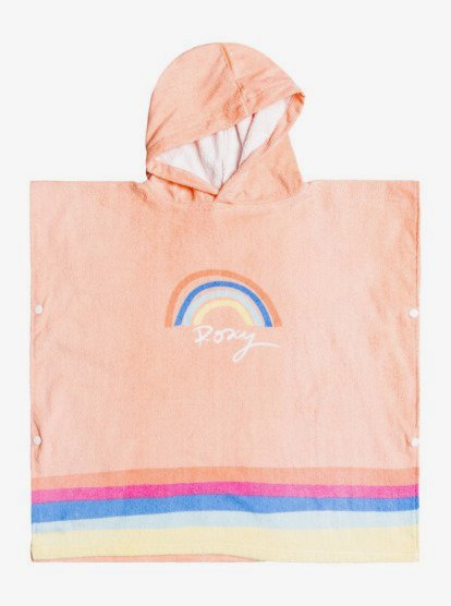 2 California Rolls - Poncho Towel for Girls 2-7 Pink ERLAA03041 Roxy