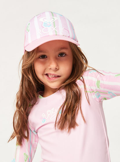 Girls pink 2024 baseball cap