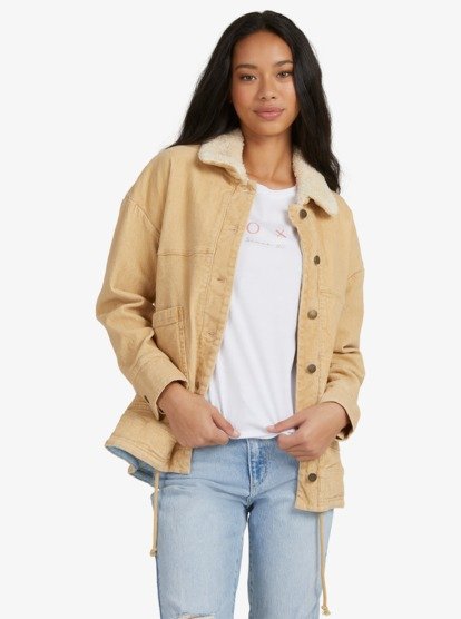 eileen fisher suede jacket