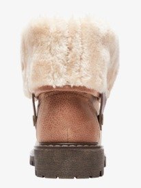 12 Bruna - Bottes à lacets pour Femme Beige ARJB700580 Roxy