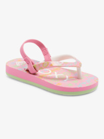 0 Girls Pebbles Flip-Flops Pink AROL100004 Roxy