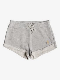 0 Travel Often Heather A - Short en molleton pour Fille 8-16 ans Gris ERGFB03101 Roxy