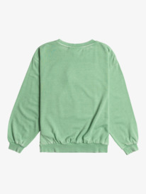 1 Butterfly Parade - Sweater voor Meisjes 10-16 Green ERGFT03923 Roxy