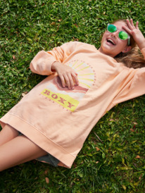 0 Lineup - Felpa pullover da Ragazza 4-16 Pink ERGFT03926 Roxy