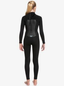 3 5/4/3mm Prologue - Back Zip Wetsuit for Girls 6-16 Preto ERGW103024 Roxy