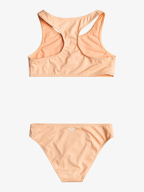 SHEKINI Bikini meisjes tweedelig badpak retro kwastjes tankini set tiener chic badpak meisjes 6-14 jaar, paars-roze, 10 Jaar