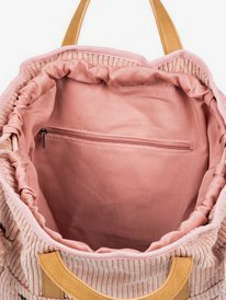 6 Little Hippie 20L - Sac à dos en velours côtelé Rose ERJBP04197 Roxy