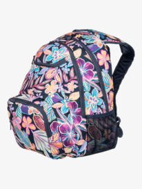 1 Shadow Swell Printed 24L - Mittelgroßer Rucksack für Frauen Blau ERJBP04662 Roxy