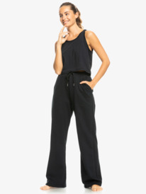 3 Ess Energy Wide Legs - Pantaloni della tuta da Donna Black ERJFB03392 Roxy