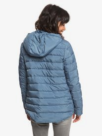 3 Rock Peak - Water Repellent Padded Jacket Azul ERJJK03250 Roxy