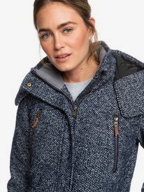 Roxy dawn technical store insulated hooded coat