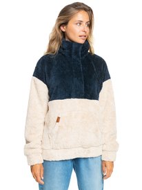 0 Coastal Route - Sherpa Fleece voor Dames Blue ERJPF03083 Roxy