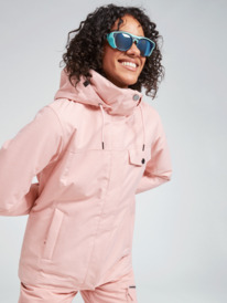 5 Billie - Casaco para a neve com isolamento térmico para Mulher Pink ERJTJ03359 Roxy