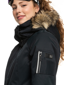 13 Meade - Isolierte Schneejacke für Frauen Schwarz ERJTJ03367 Roxy