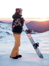 0 Torah Bright Summit - Pantaloni da Snowboard da Donna Yellow ERJTP03092 Roxy