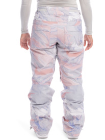 2 Chloe Kim - Insulated Snow Pants for Women Gray ERJTP03201 Roxy