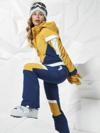 6 Peak Chic Suit - Combinaison de snow pour Femme Jaune ERJTS03013 Roxy