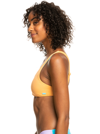 7 Colorblock Party - Top de Bikini Bralette para Mujer Azul ERJX304952 Roxy