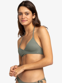 1 Shiny Wave - Triangel Bikinitop für Frauen Grün ERJX305225 Roxy