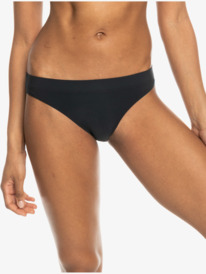 3 Womens ROXY Active Low Waist Bikini Bottoms Black ERJX404824 Roxy