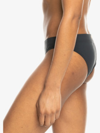 4 ROXY Active - Cueca de biquíni com cintura descida para Mulher Preto ERJX404824 Roxy