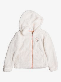 0 Shooting Stars - Zip-Up Polar Fleece Hoodie for Girls 2-7  ERLPF03011 Roxy