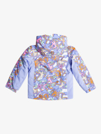 Roxy Snowy Tale - Veste De Ski Fille Légère, Respirante Et Imperméable - Fermeture Éclair Intégrale