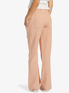 ROXY Loosefit Broek 'Oceanside' in Donkerblauw | ABOUT YOU