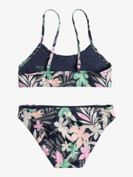 JiAmy Tankini-badpak voor meisjes, 2-delig, sportieve badmode, mouwloos