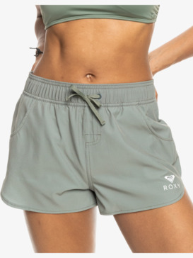 Boardshort Femme Roxy Pro The 93 Win - Taille Fixe, Stretch 4 Voies, Entrejambe 5 Cm - Pour Plage, Surf