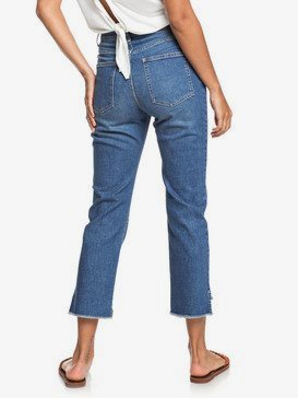 Sweety Ocean - High Waist Straight Fit Cropped Jeans  ERJDP03232