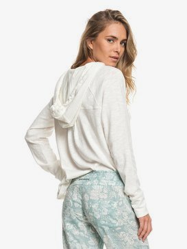 Sweat à Capuche Femme Brodé Cristaux Swarovski - Marron, Taille M, Occasion Bon état