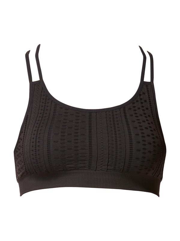 roxy, Perfectly Seamless Sports Bra, TRUE BLACK (blk) 0 Perfectly Seamless Sports Bra 433004 Roxy