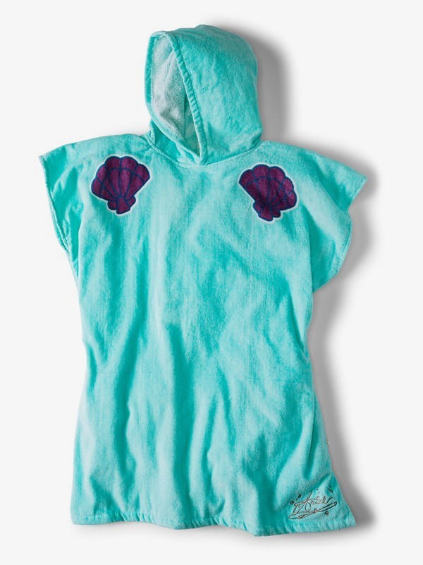 roxy, Pass This On Again Surf Poncho, WAN BLUE (bdl0) 0 Pass This On Again Surf Poncho Blue ARGAA03002 Roxy