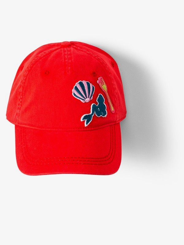roxy, Dear Believer Baseball Hat, ROCOCCO RED (rpf0) 0 Dear Believer Baseball Hat Red ARGHA03017 Roxy