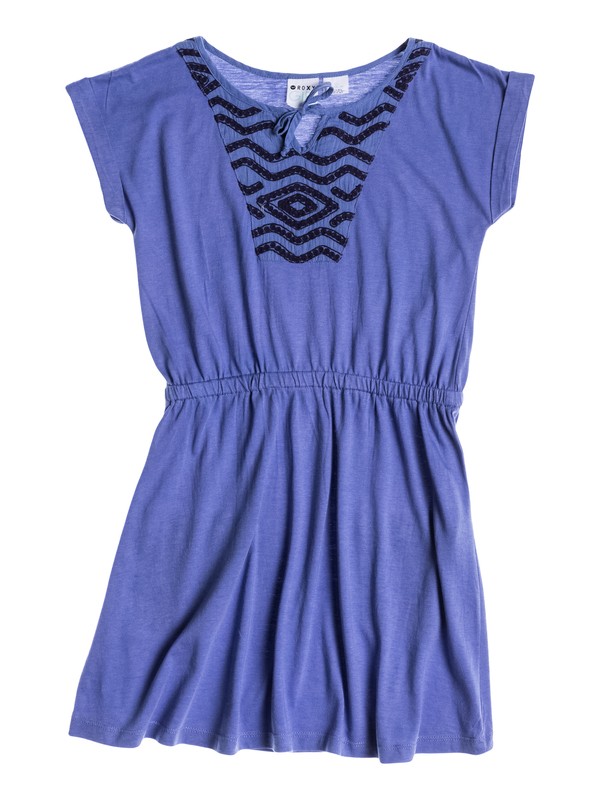 roxy, Sweet Thing - Short Sleeve Dress, LIGHT DENIM (pmk0) 0 Sweet Thing - Short Sleeve Dress ARGKD03020 Roxy