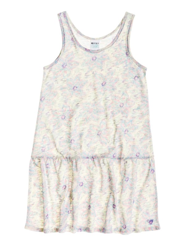 roxy, Alma - Printed Tank Dress, 5987 SLIVER FLORAL SKY BLUE (bgc6) 0 Alma - Printed Tank Dress ARGKD03027 Roxy