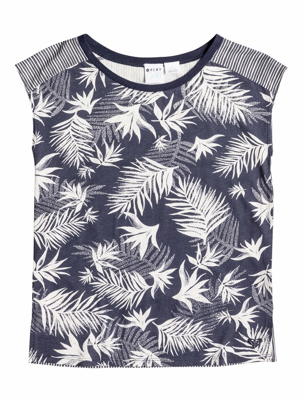 roxy, Hang Easy - Haut à mancherons, 6584 INDO FLORAL PEACOAT BTN6 (btn6) 0 Hang Easy - Haut à mancherons ARGKT03060 Roxy