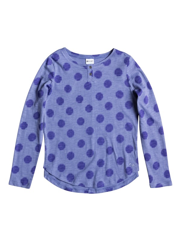 roxy, Float Free - T-shirt manches longues, 6579 IKAT POLKA DOT LIGHT DENI (pmk6) 0 Float Free - T-shirt manches longues ARGKT03061 Roxy
