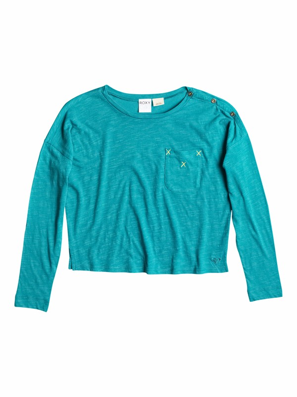 roxy, Across The Sea - Long Sleeve T-Shirt, FANFARE (grl0) 0 Across The Sea - Long Sleeve T-Shirt ARGKT03062 Roxy