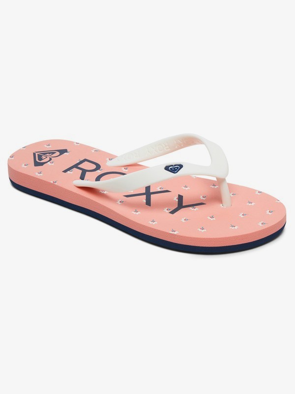 roxy, Girl's 7-14 Tahiti Flip-Flops, LIGHT PINK (ltp) 0 Girl's 7-14 Tahiti Flip-Flops Pink ARGL100181 Roxy